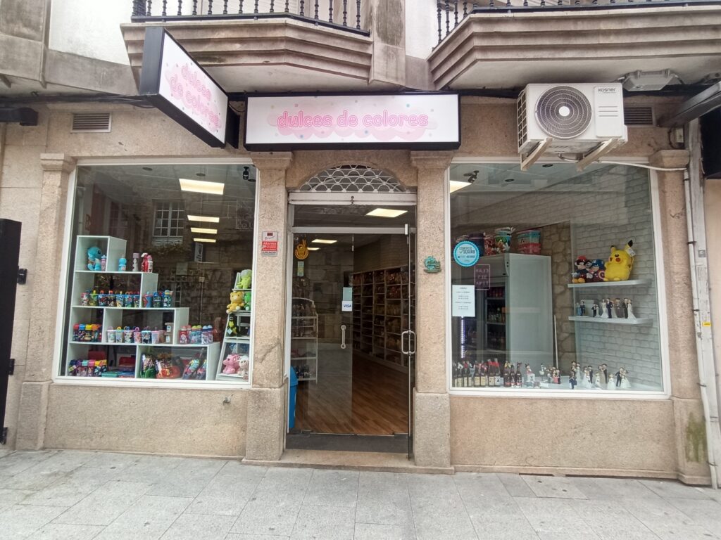 Entrada de la tienda